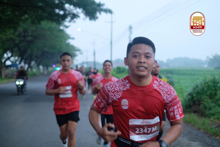 Race photo from Kediri Half Marathon 2025
