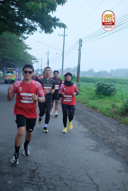 Race photo from Kediri Half Marathon 2025