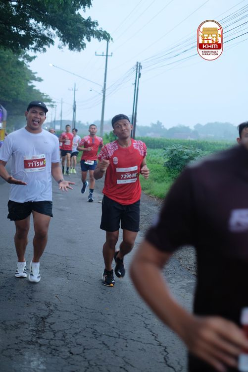 Race photo from Kediri Half Marathon 2025