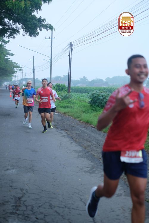 Race photo from Kediri Half Marathon 2025