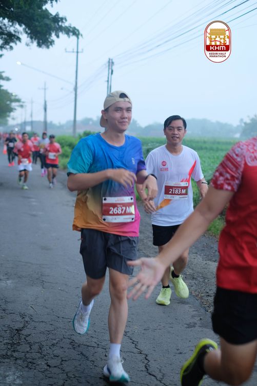 Race photo from Kediri Half Marathon 2025