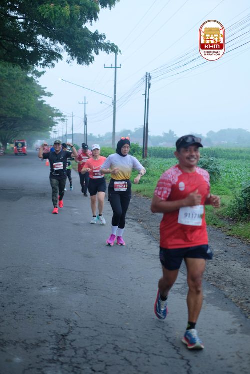 Race photo from Kediri Half Marathon 2025