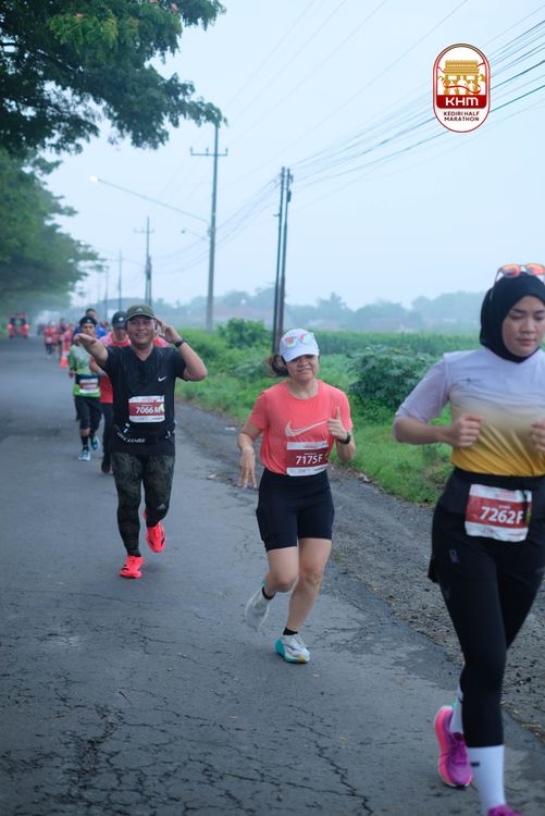 Race photo from Kediri Half Marathon 2025
