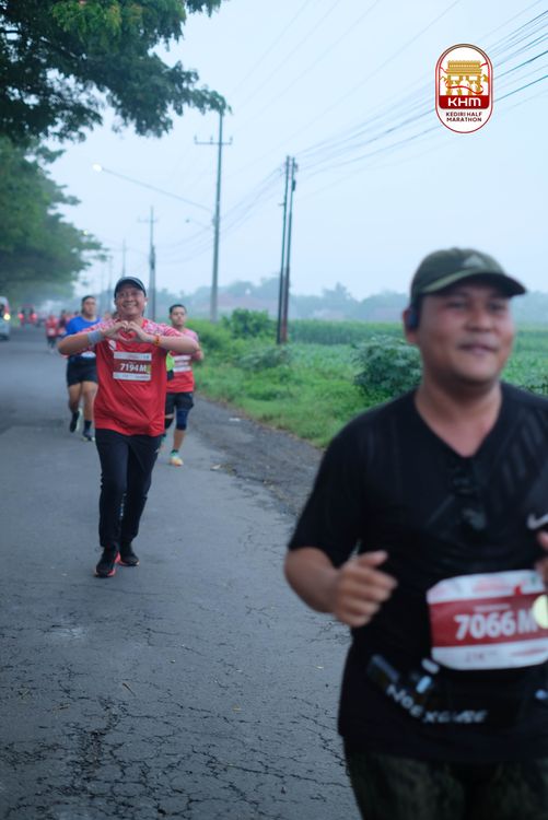 Race photo from Kediri Half Marathon 2025