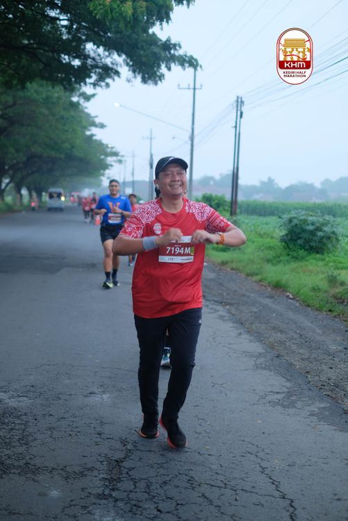 Race photo from Kediri Half Marathon 2025