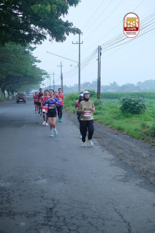 Race photo from Kediri Half Marathon 2025