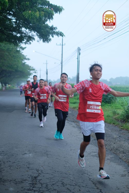 Race photo from Kediri Half Marathon 2025
