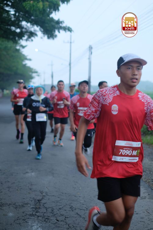 Race photo from Kediri Half Marathon 2025