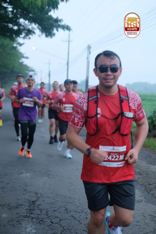 Race photo from Kediri Half Marathon 2025