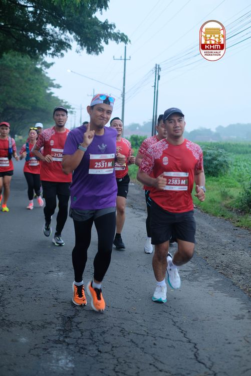 Race photo from Kediri Half Marathon 2025