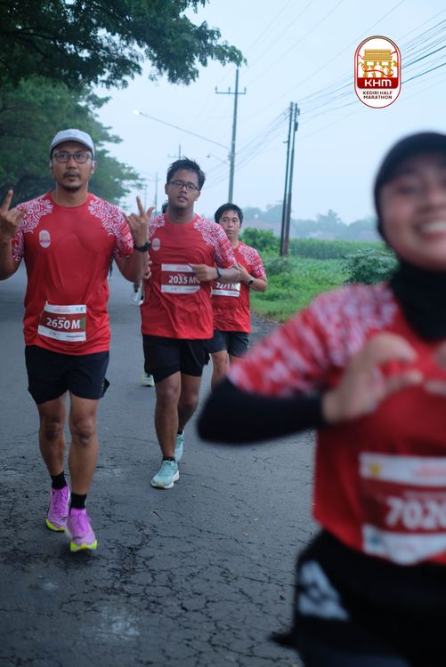 Race photo from Kediri Half Marathon 2025
