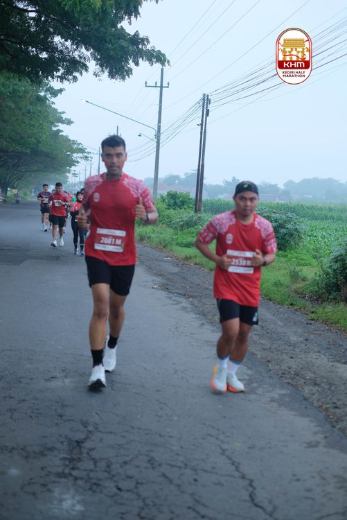 Race photo from Kediri Half Marathon 2025