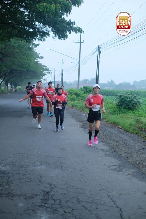 Race photo from Kediri Half Marathon 2025