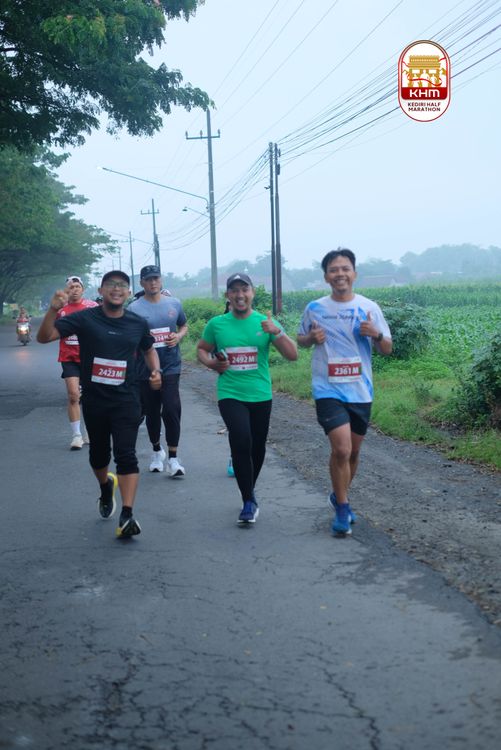 Race photo from Kediri Half Marathon 2025
