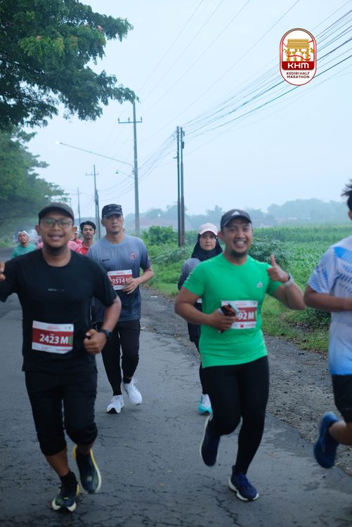 Race photo from Kediri Half Marathon 2025