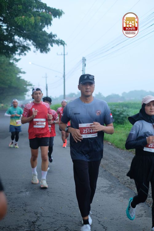 Race photo from Kediri Half Marathon 2025
