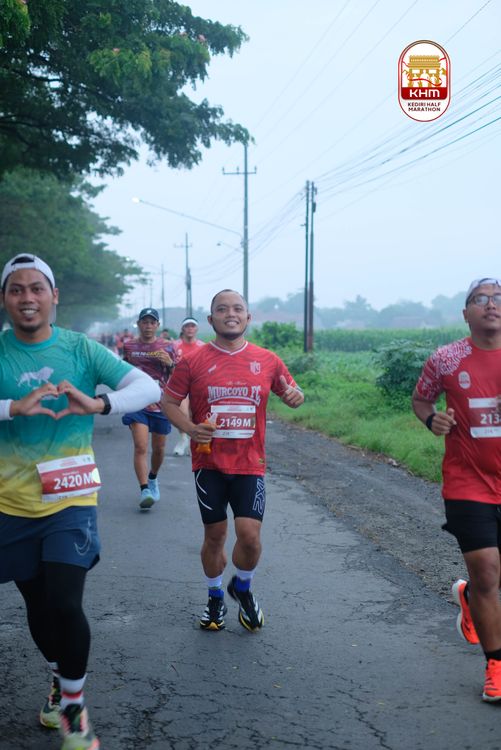 Race photo from Kediri Half Marathon 2025