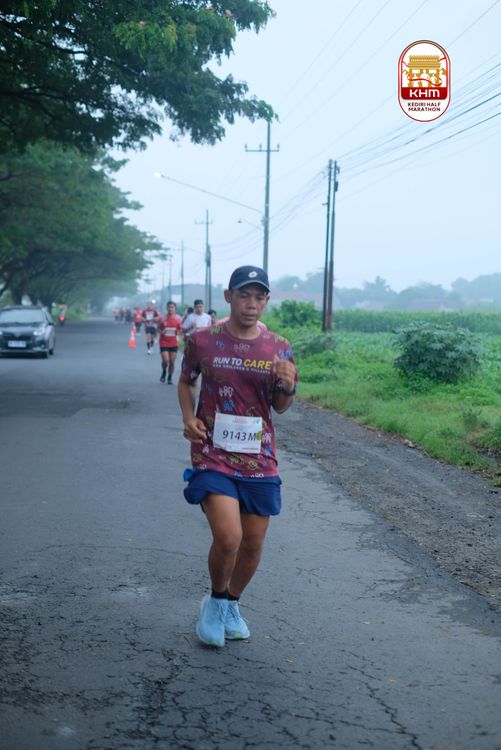 Race photo from Kediri Half Marathon 2025