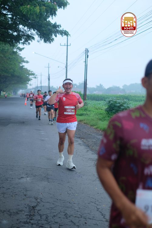 Race photo from Kediri Half Marathon 2025