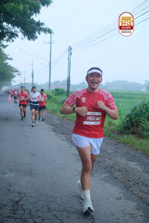 Race photo from Kediri Half Marathon 2025