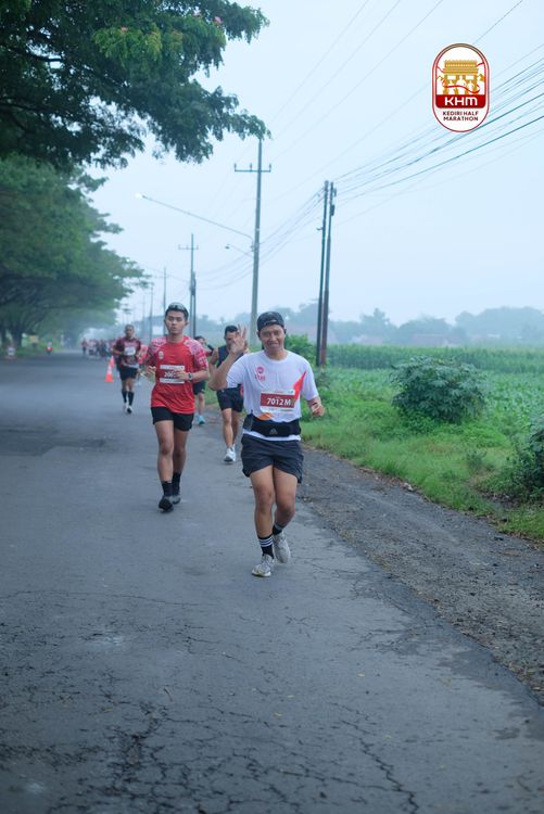 Race photo from Kediri Half Marathon 2025