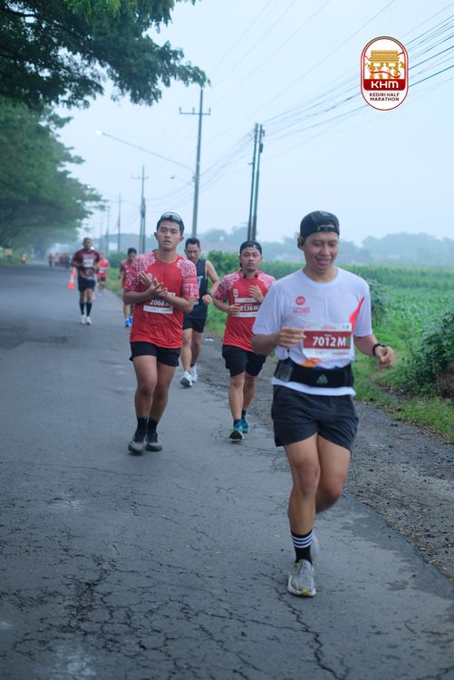 Race photo from Kediri Half Marathon 2025
