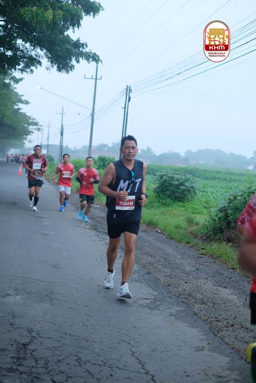 Race photo from Kediri Half Marathon 2025