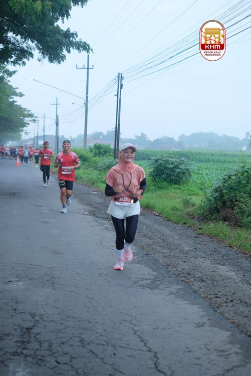 Race photo from Kediri Half Marathon 2025