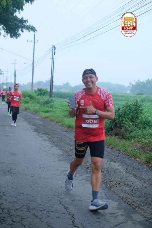 Race photo from Kediri Half Marathon 2025