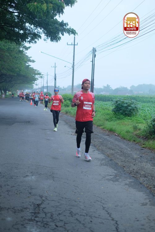 Race photo from Kediri Half Marathon 2025