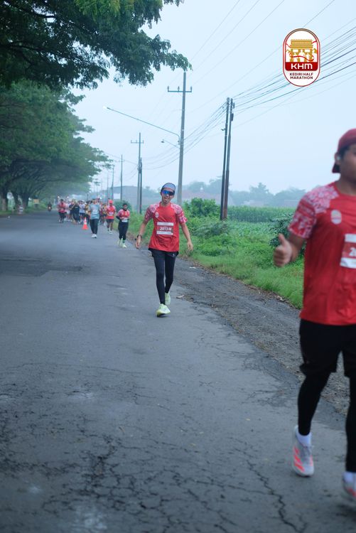Race photo from Kediri Half Marathon 2025