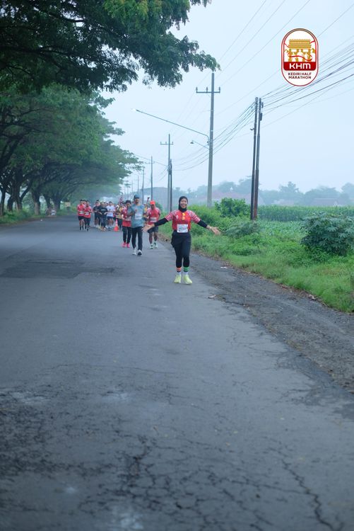 Race photo from Kediri Half Marathon 2025