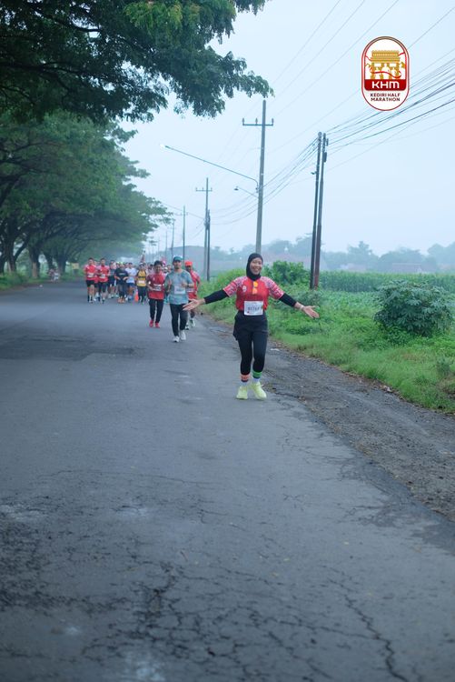 Race photo from Kediri Half Marathon 2025