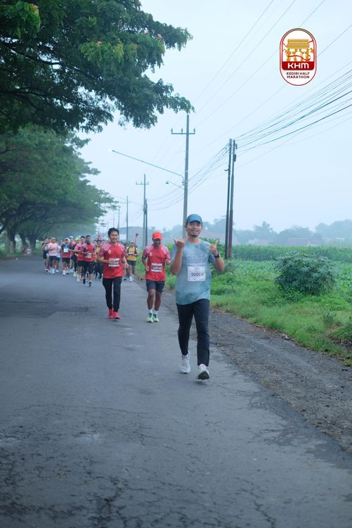 Race photo from Kediri Half Marathon 2025