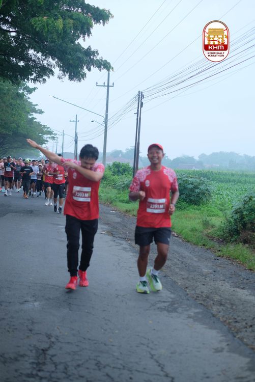 Race photo from Kediri Half Marathon 2025