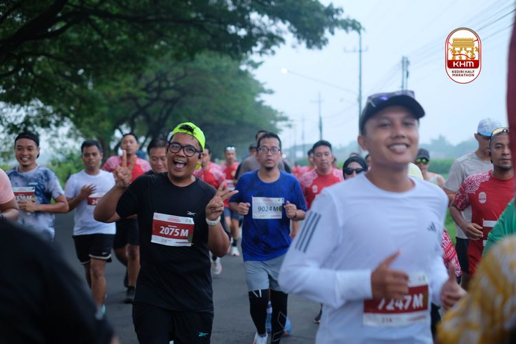 Race photo from Kediri Half Marathon 2025