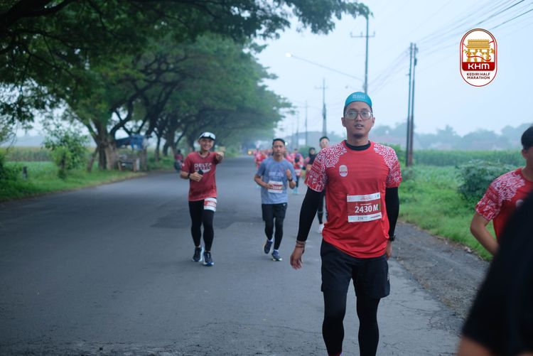 Race photo from Kediri Half Marathon 2025
