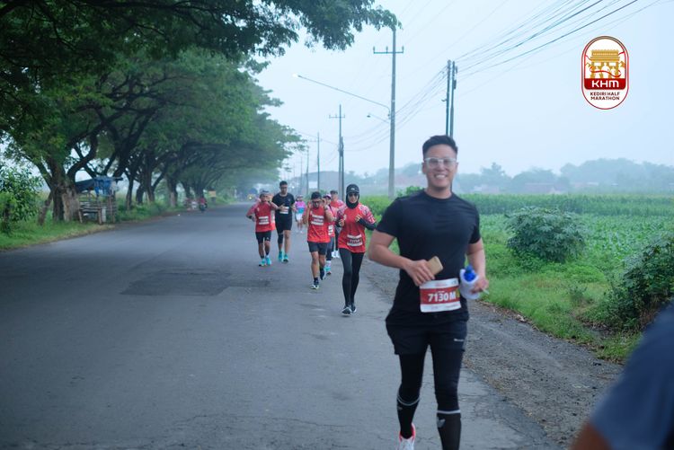 Race photo from Kediri Half Marathon 2025