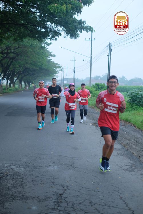 Race photo from Kediri Half Marathon 2025