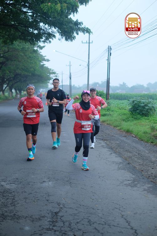 Race photo from Kediri Half Marathon 2025