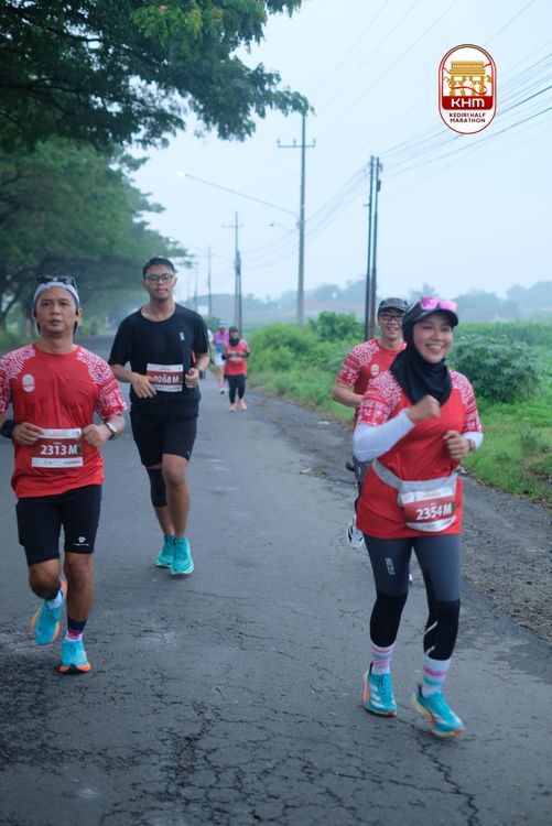 Race photo from Kediri Half Marathon 2025