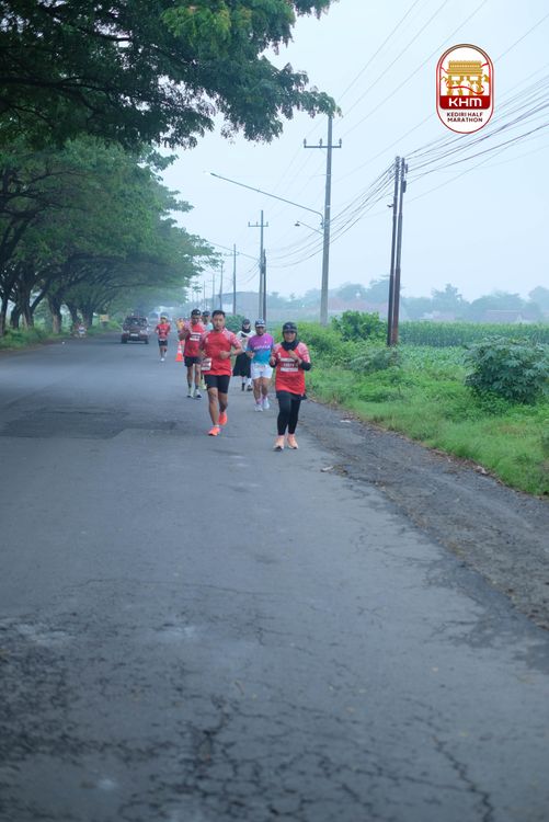 Race photo from Kediri Half Marathon 2025