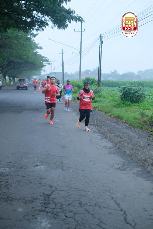 Race photo from Kediri Half Marathon 2025