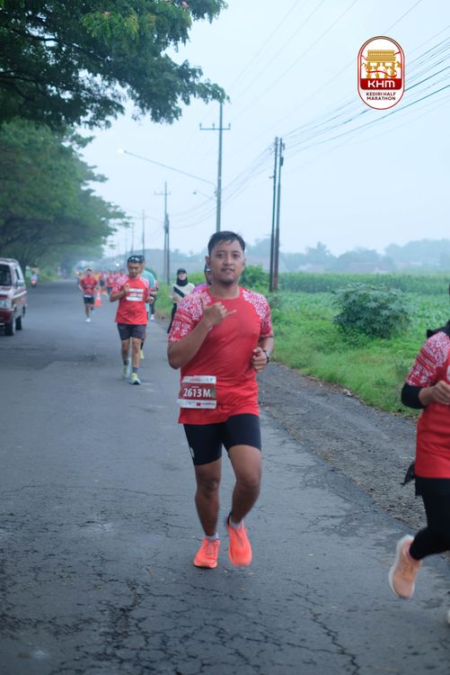 Race photo from Kediri Half Marathon 2025