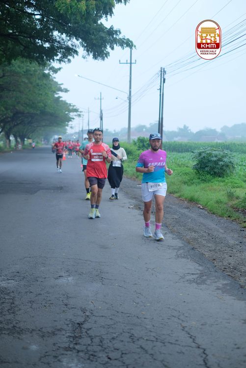 Race photo from Kediri Half Marathon 2025