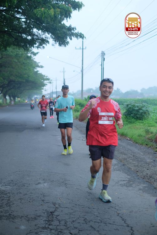 Race photo from Kediri Half Marathon 2025