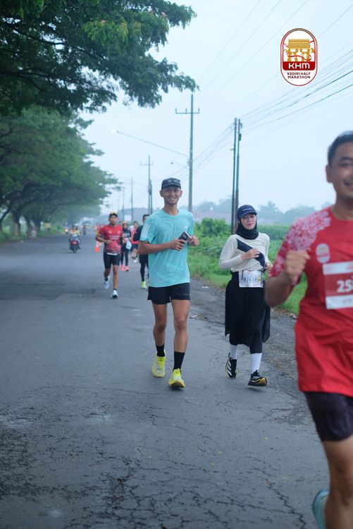 Race photo from Kediri Half Marathon 2025