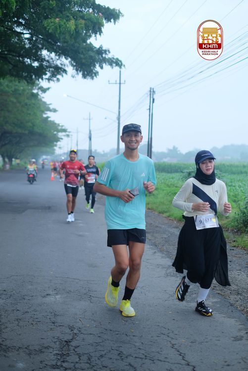 Race photo from Kediri Half Marathon 2025