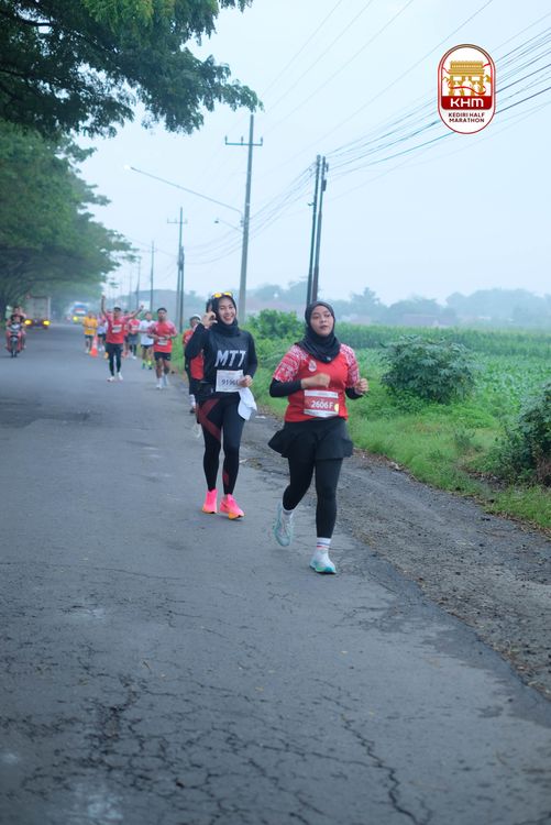 Race photo from Kediri Half Marathon 2025