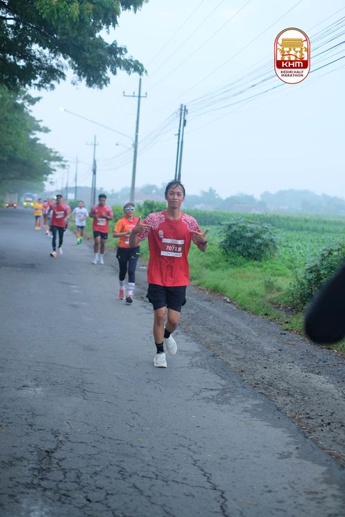 Race photo from Kediri Half Marathon 2025